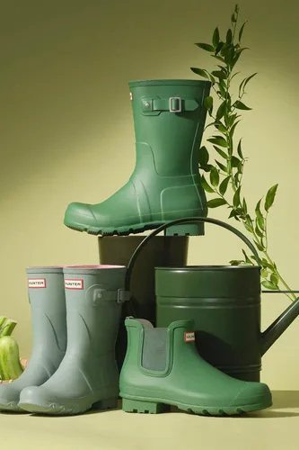 Vista 6 de Hunter - Botas de lluvia cortas para mujer