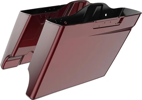Vista 10 de Alforjas extendidas para Harley Touring Street Glide, Electra Glide, Road Glide 2014-2023 (whisky ámbar)