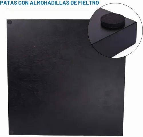 Vista 4 de GSE - Tablero de ajedrez profesional para torneo, con incrustaciones de Negro