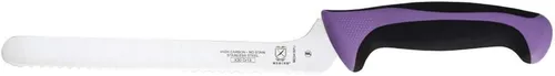 Vista 33 de Mercer Culinary Mercer Cutlery Millennia - Cuchillo de chef de 8 pulgadas, codificado por colores, juego de cuchillos de 4 piezas, alto carbono