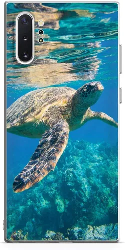 Vista 16 de Inspired Cases - Compatible con iPhone 8 Plus - Funda protectora con textura 3D para Apple iPhone 8 Plus - Tortuga marina submarina