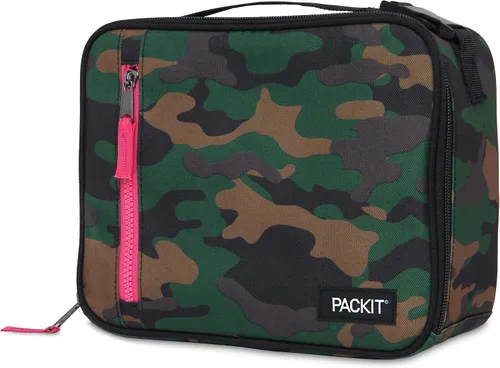 Vista 23 de PackIt - Fiambrera clásica congelable, capacidad de 3 litros, almendra