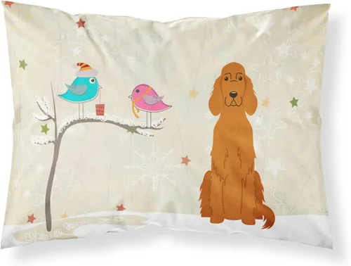 Vista 209 de Caroline's Treasures BB2515PILLOWCASE Between Friends Appenzeller Sennenhund - Funda de almohada de tela estándar, ligera, súper suave, fácil