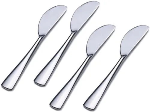 Vista 4 de Mikasa 5147629 Serena - Cuchara para bebidas heladas, juego de 4