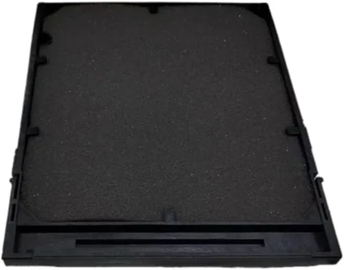Vista 3 de AWO QD60122 / DT00891 Filtro de polvo de aire para proyector HITACHI CP-A100, ED-A100, ED-A110 para proyectores DUKANE ImagePro 8100, ImagePro 8102