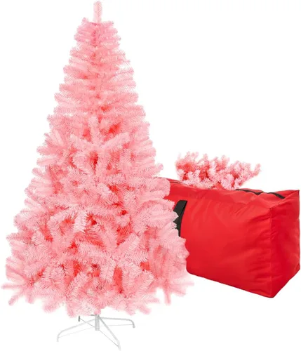 Vista 14 de Árbol de Navidad artificial negro de 4 pies, árbol de Navidad pequeño falso