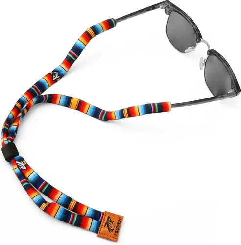 Vista 14 de Pilotfish - Correa para lentes de sol de algodón premium, soporte para gafas de sol - Múltiples opciones de diseño - Soporte para lentes de sol