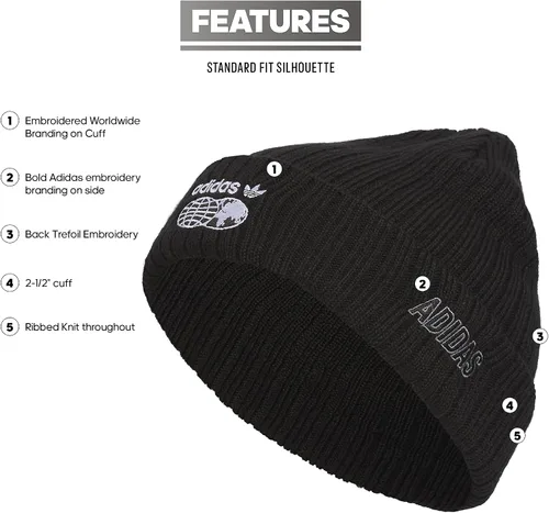Vista 2 de adidas - Gorro unisex para adultos
