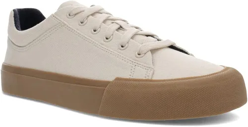 Vista 5 de Dockers Frisco - Tenis casuales con cordones para hombre Crema