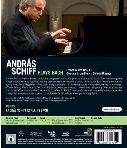 Vista 2 de Andras Schiff Plays Bach