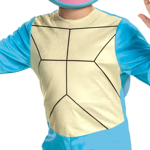 Vista 4 de Pokemon - Disfraz de Squirtle para niños, traje clásico de personaje para niños