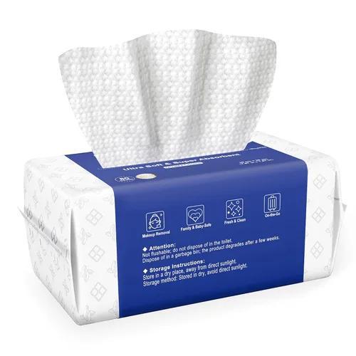 Vista 16 de Ourmed Life Toallas faciales desechables biodegradables limpias para piel sensible, paños faciales sin pelusa para removedor de maquillaje, cuidado