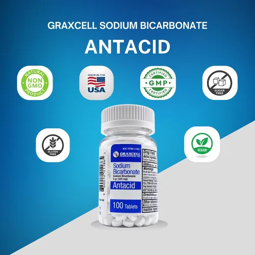 Vista 2 de Graxcell Bicarbonato de sodio 325 mg 100
