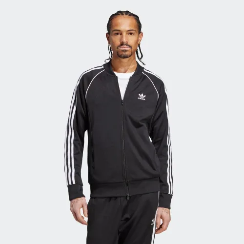 Vista 3 de adidas Camiseta deportiva Adicolor Classics Superstar para hombre, Negro