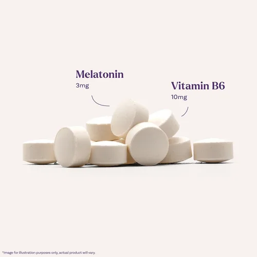Vista 4 de Natrol Melatonina 3 mg, suplemento dietético para un sueño reparador, suplementos de sueño para adultos, 60 tabletas de melatonina, suministro