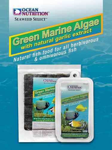Vista 3 de Ocean Nutrition Seaweed Select Green Marine Algae - 4 hojas, 0.4 oz (12 g)