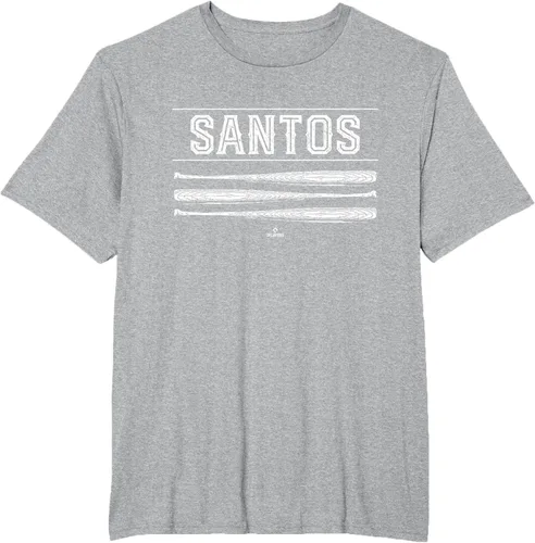 Vista 17 de Vintage Baseball Bat Gameday Lisandro Santos Prospect T-Shirt