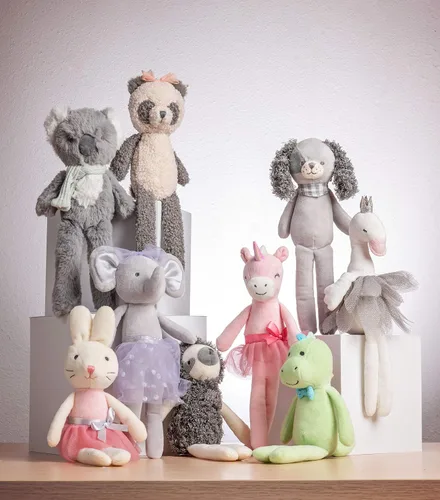 Vista 7 de Stephen Joseph, Juguete de Animal de Peluche de 11 pulgadas, Muñeca de Felpa Pequeña Súper Suave, Juguetes para Bebé, Niños Pequeños, Niños