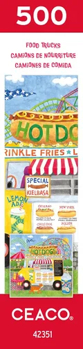 Vista 8 de Ceaco - Food Trucks - Hot Dog Truck II - Rompecabezas de 500 piezas