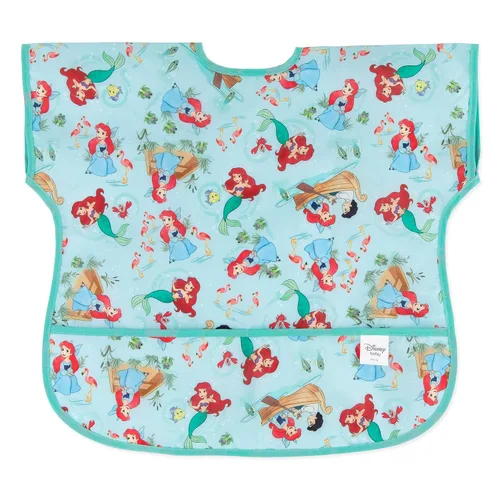 Vista 10 de Bumkins - Babero de manga corta para niña o niño, para niños pequeños de 1 a 3 años, tamaño grande, esencial imprescindible para niños pequeños