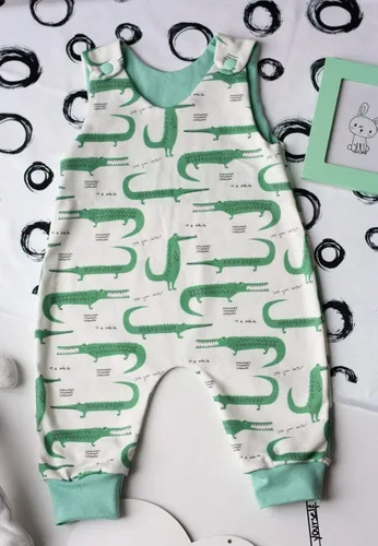 Vista 6 de Mono sin mangas para niños pequeños con diseño floral para 0-24mos