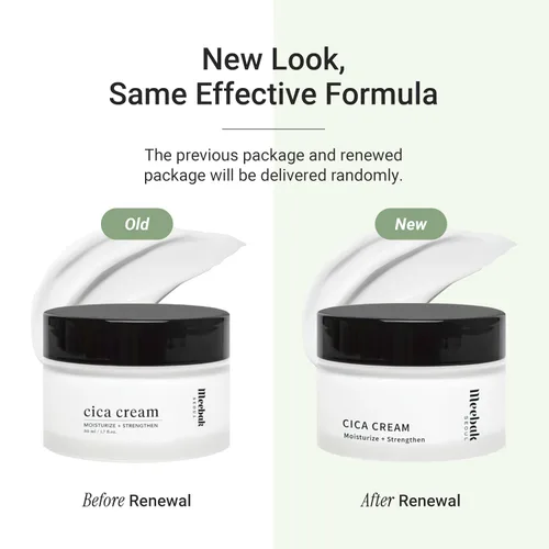 Vista 5 de Meebak Crema Cica Hidratante diario para calmar, reparar y reafirmar con niacinamida, péptidos y retinol Hidratación profunda para piel
