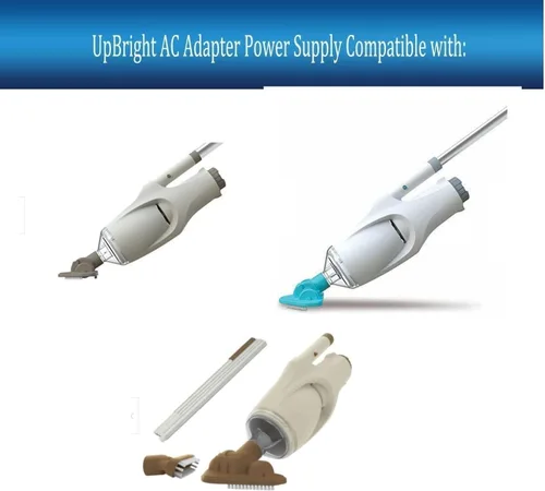 Vista 2 de UpBright Adaptador CA/CC de 2 pines de 5 V compatible con Kokido XTROVAC 110 Telsa 5 EV05 EV05CBX EV05DIS/CBX/EU EV05CBX/KIT/EU EV05KIT 3.7V 2000mAh