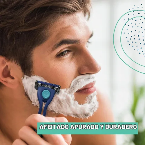 Vista 4 de Cartuchos para afeitado de cinco hojas Preserve