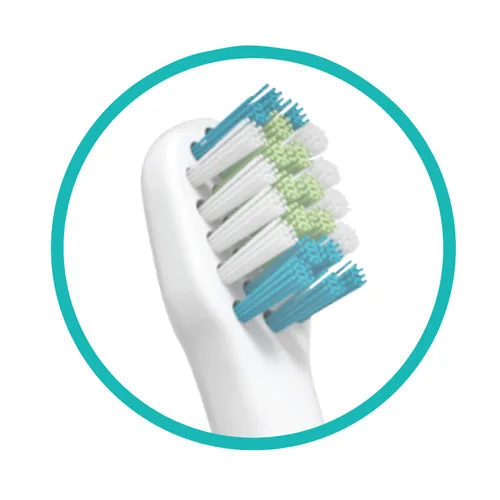 Vista 6 de Dr. Talbot's Cabezales de repuesto para cepillos de dientes sónicos, paquete de 4
