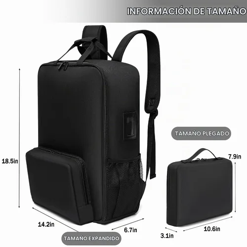 Vista 2 de Bolsa de viaje para cochecito GB Pockit con GB Pockit Air Plus Bolsa de viaje plegable para cochecito de bebé, bolsa de cochecito para avión