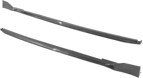 Vista 2 de IKON MOTORSPRTS - Faldas laterales compatibles con Honda Civic 2022-2026, sedán de 4 puertas, polipropileno de polipropileno, fibra de carbono