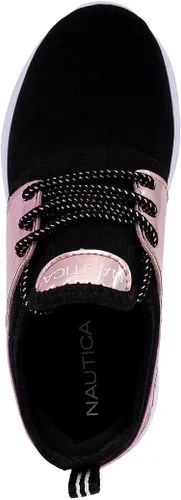 Vista 5 de Nautica Niñas Zapatillas Deportivas Metálicas con Cordones para Correr I kappil I (Niño Grande - Niño Pequeño - Bebé)
