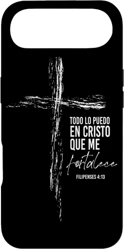 Vista 27 de Regalos Cristianos Versos Filipenses 4 13 Christian Spanish - Carcasa para iPhone 17