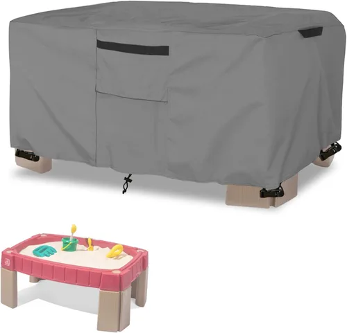 Vista 7 de Cubierta de mesa de arena para niños, impermeable, prevención de defoliaciones, anti-UV