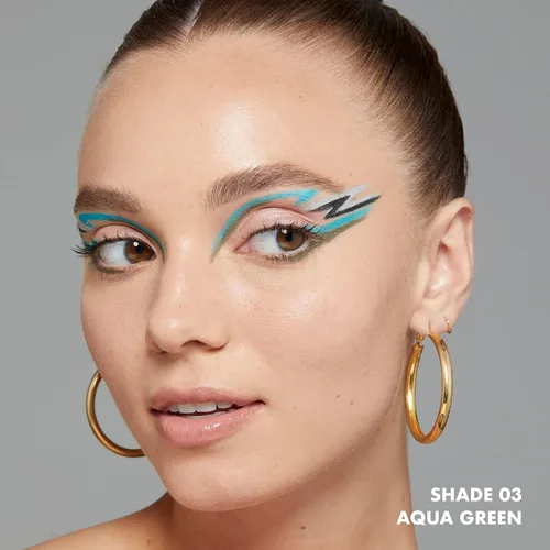 Vista 8 de Lápiz de ojos NYX mecánico., Verde Aqua