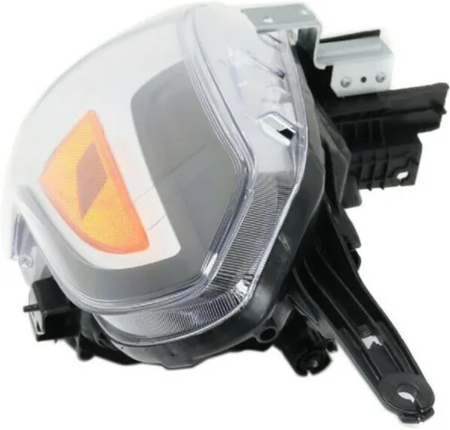 Vista 2 de Faro luz delantera izquierda transparente negro para Nissan Versa