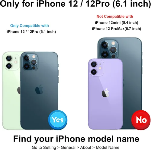 Vista 2 de HAOPINSH Funda tipo cartera para iPhone 12/12 Pro - Bandera americana Girasol, tarjetero, cuero sintético, soporte, cierre magnético doble, a prueba