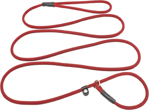 Vista 10 de Correa antideslizante de 8 pies para perro, correa de perro de cuerda de 1/3 pulgadas, correa pequeña ajustable sin tirones para cachorros, mascotas