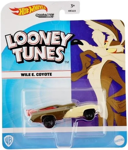 Vista 4 de Hot Wheels Carros de personajes a escala 1:64 Looney Tunes (Bugs Bunny 2/7)