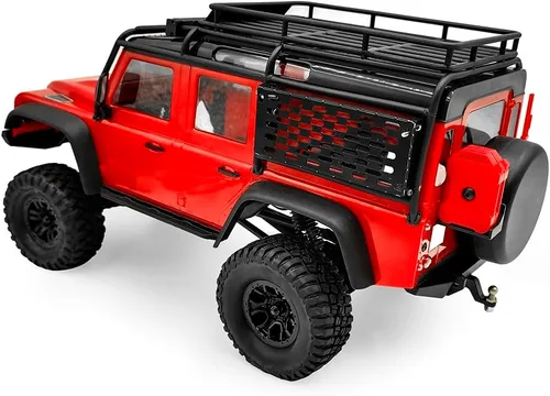 Vista 3 de Gancho de enganche de remolque de aluminio para 1/18 TRX4M Defender RC Crawler Car Upgrade