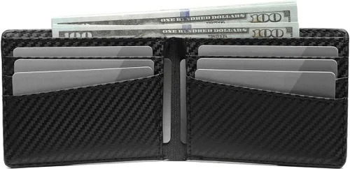 Vista 4 de Lanyani Carteras RFID Bifold Simple