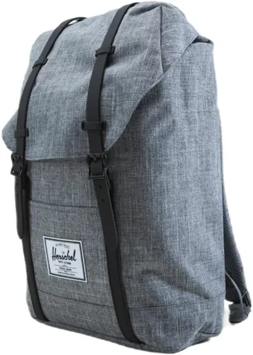 Vista 2 de Herschel Retreat - Mochila, negro (Raven CrosshatchBlack Rubber)), 10066-01132