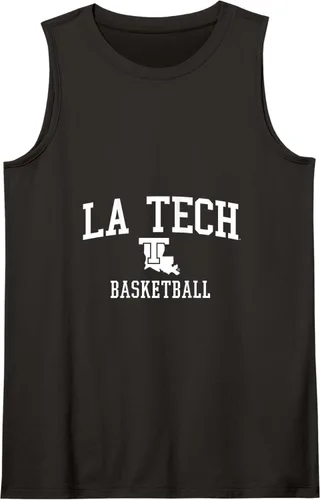 Vista 5 de Camiseta sin mangas de baloncesto Louisiana Tech Bulldogs, Negro