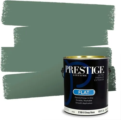 Vista 215 de Prestige Paints - 2 en 1, pintura base y pintura de exterior, E100-N-735BM
