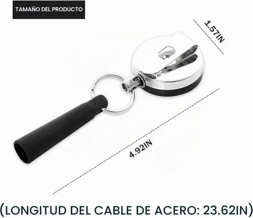 Vista 3 de 4 portalápices retráctiles de alta resistencia, de silicona, elástico, ideal para carpinteros, ingenieros, trabajadores de la construcción