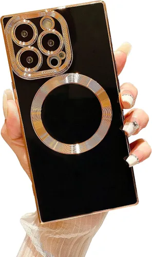 Vista 46 de Owncase Funda Magnética para iPhone 11, (Compatible con MagSafe) (Protección Completa de Lente de Cámara) (Esquinas Reforzadas) Funda Parachoques