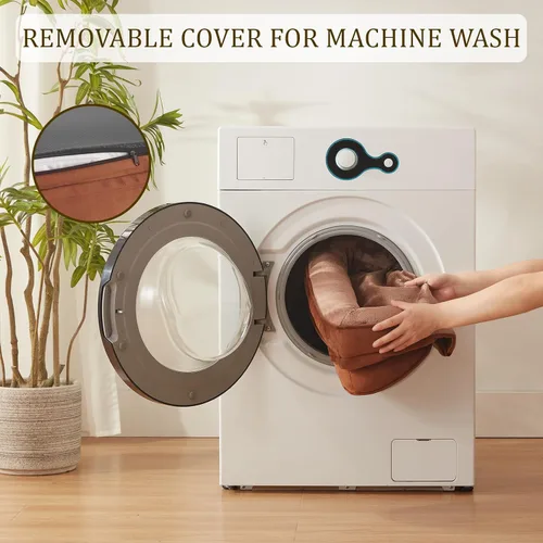 Vista 7 de Bedfolks - Cama ortopédica extra pequeña para perros, cama de sofá impermeable para perros pequeños y gatos, sofá de espuma en forma de huevo