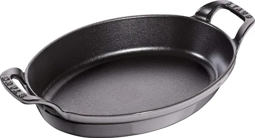 Vista 7 de staub Dish 40509-472 - Plato redondo pequeño, negro, 4.7 pulgadas (4.7 in), compatible con inducción, producto auténtico japonés
