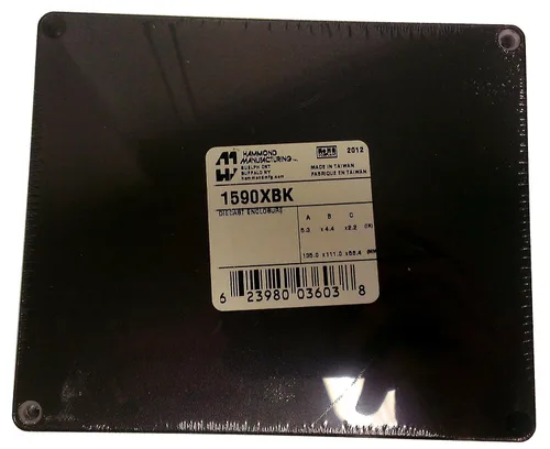 Vista 5 de Hammond Manufacturing 1590B DIECAST Caja 4.4X2.3X1.1 Plateado