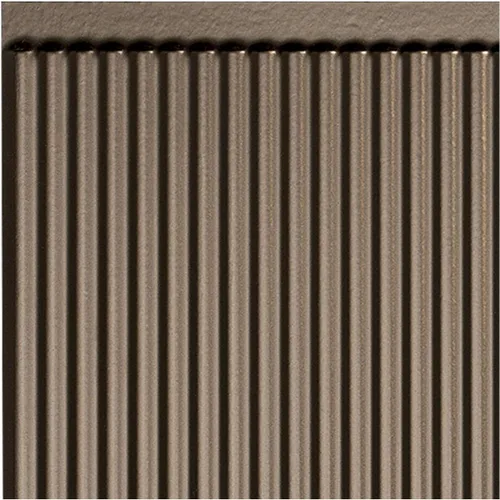 Vista 23 de FASÄDE Panel decorativo de mosaicos de vinilo en bermuda bronce (muestra de 6x6 pulgadas)